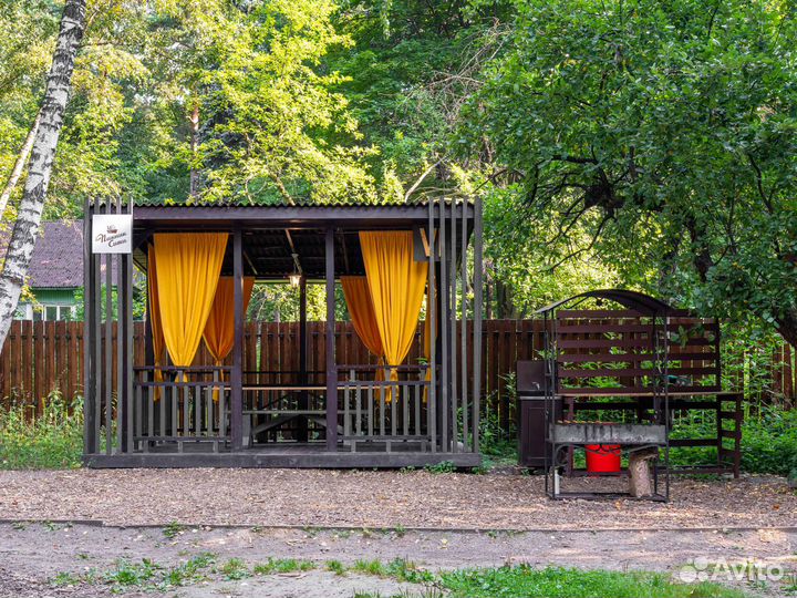 Теплые и открытые беседки для пикника