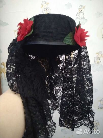 Шляпка с вуалью