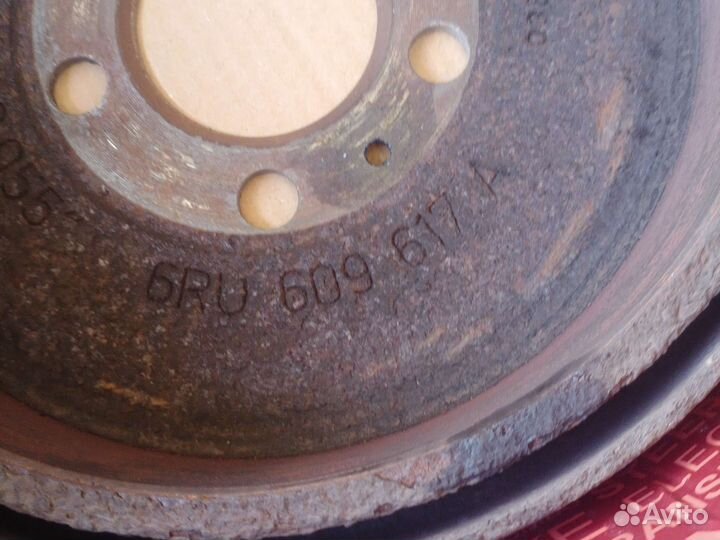 Барабаны тормозные на polo