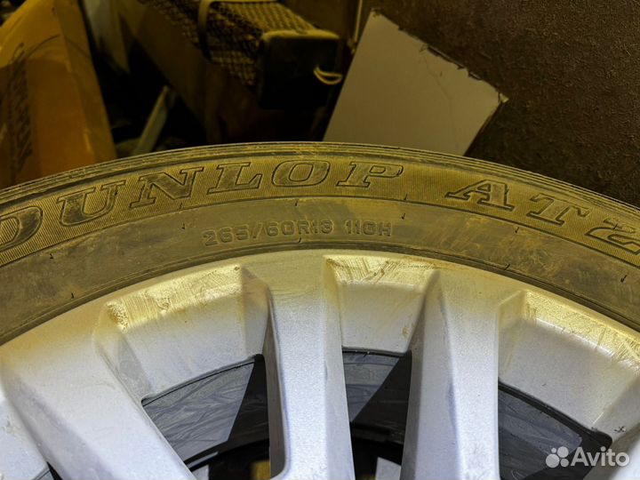 Комплект летних колес r18 с дисками на Прадо