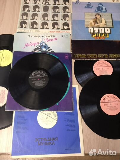 Грампластинки 70-80гг