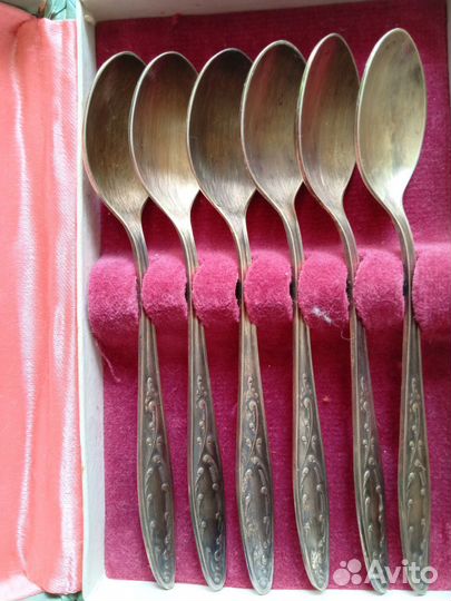 Чайные ложки мельхиор СССР