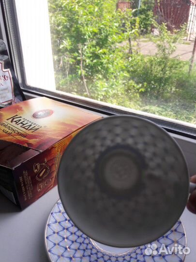 Чашка с блюдцем