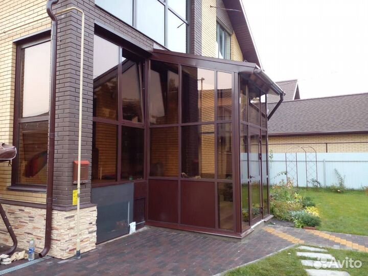 Входная группа - Остекление крыльца