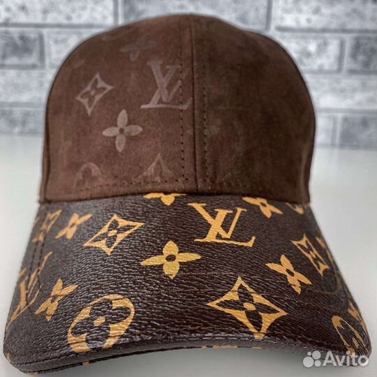 Бейсболка Louis Vuitton кожа