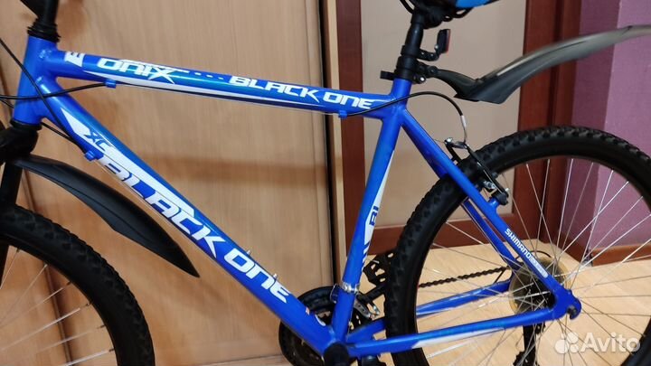 Велосипед алюминиевый Black One 26