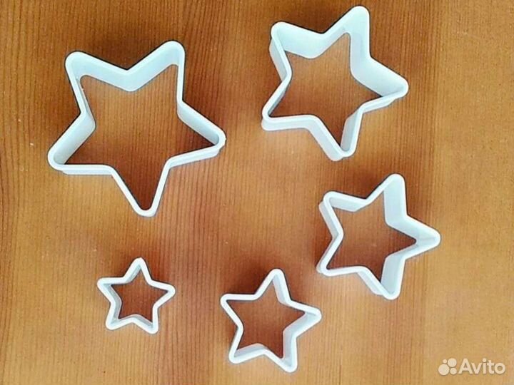Формы для печенья звезда 5 штук Mayer boch