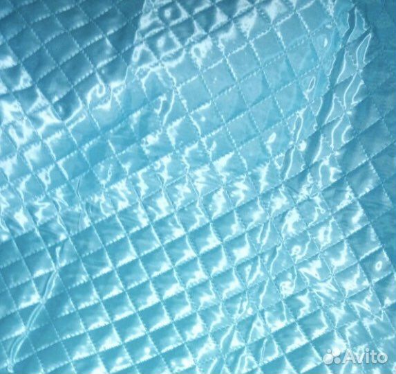 Стеганный атлас на отрез