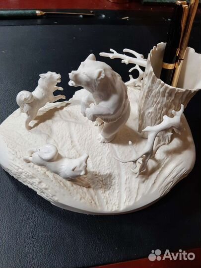 Статуэтка,скульптура из кости г.Тобольск