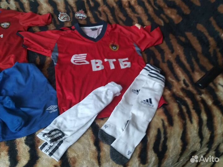 Футбольная форма цска детская