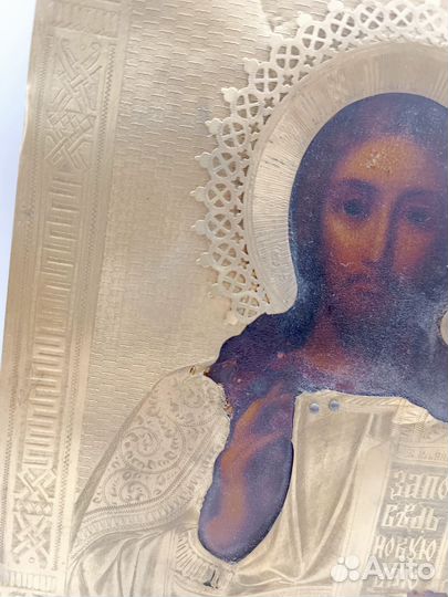 Икона серебро
