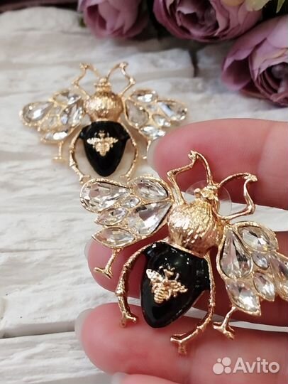 Крупные серьги