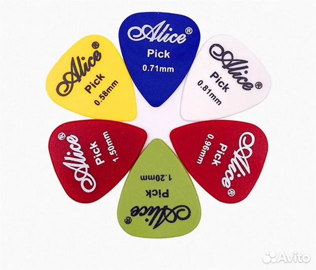 Набор Медиаторов Для Гитары 24шт