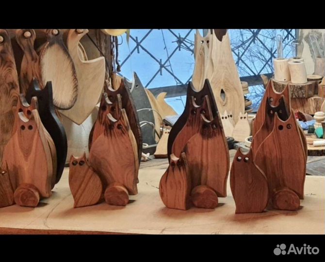 Подарочный набор доски на подставке три кота