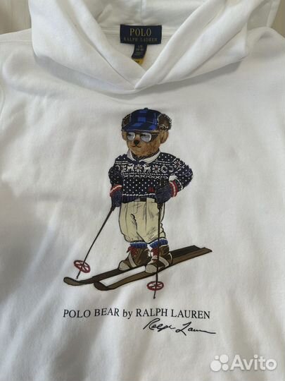 Polo ralf lauren bear худи