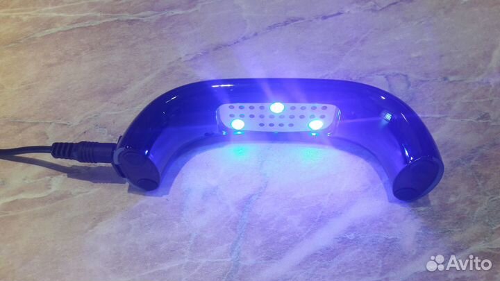 Лампа для сушки ногтей led (гель лака ) 9W новая