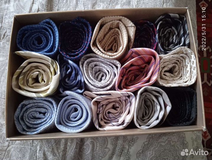 Шелковый галстук, Италия. Цена за шт