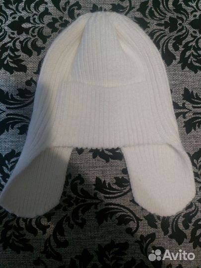 Шапка женская с ушками