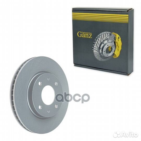 Диск тормозной передний с покрытием mitshubishi