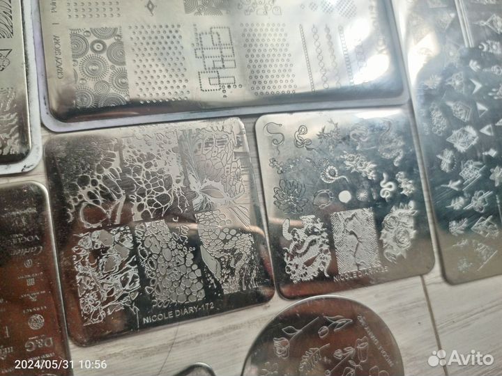 Пластины для стемпинга