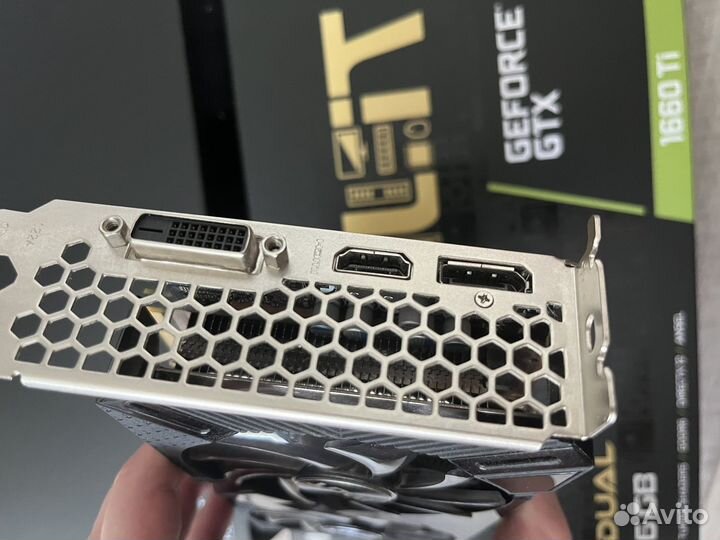 Видеокарта gtx 1660 ti