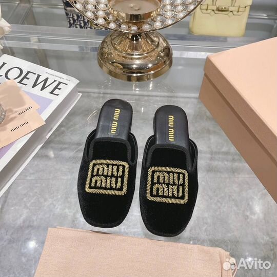 Тапочки MIU MIU