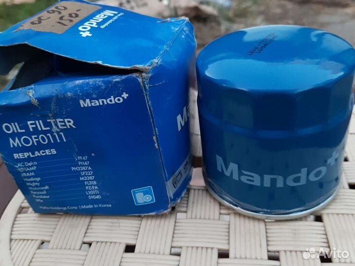 Фильтр масляный моf0111 Корея