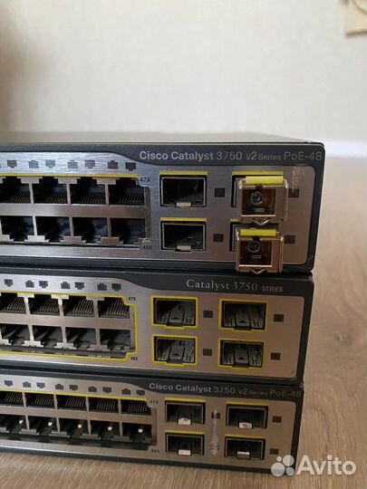 Коммутатор cisco C3750-48PS PoE-48