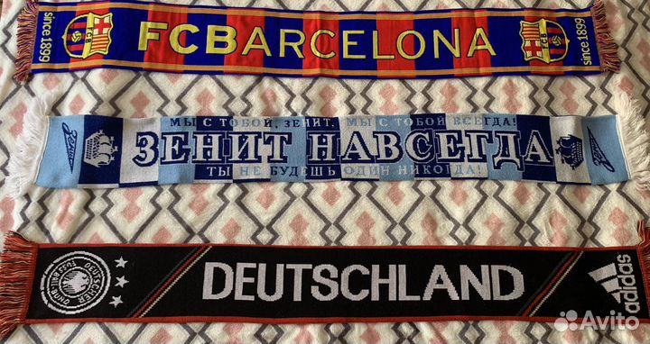 Шарф барселона FC Barcelona Германия и Зенит