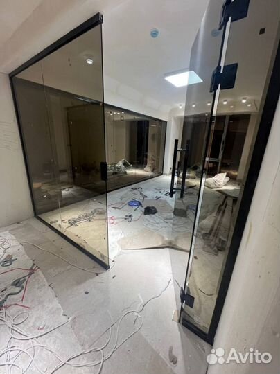 Раздвижное безрамное остекление /Свое производство