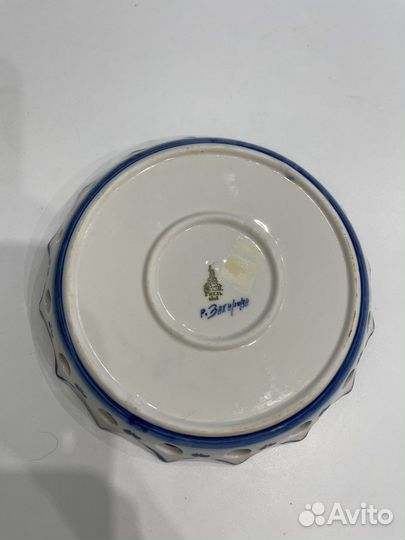 Фарфоровая посуда гжель