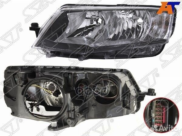 Фара skoda octavia 13-16 LH ST6651126L Sat