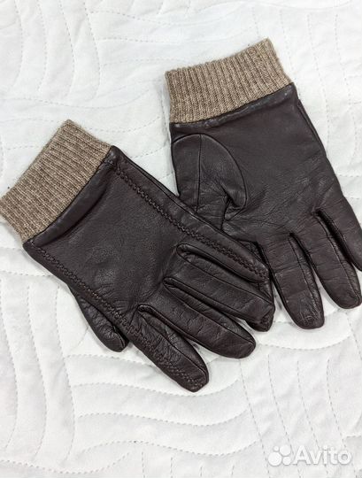 Перчатки кожаные новые Henderson S