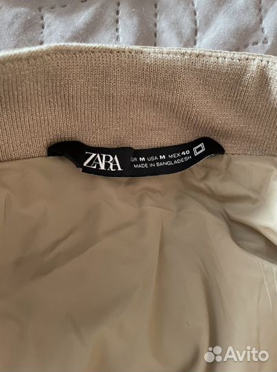 Бомбер мужской zara