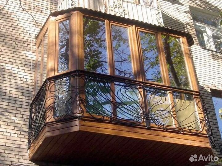 Балкон пластиковый пвх