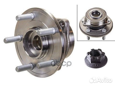 Подшипник ступичный шариковый с элементами креп