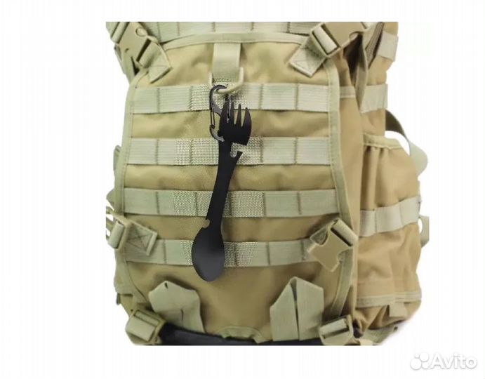 Вилка ложка туристическая