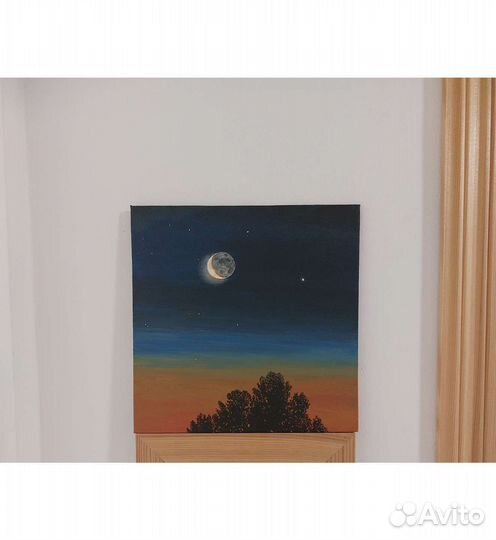 Картина акрил на холсте