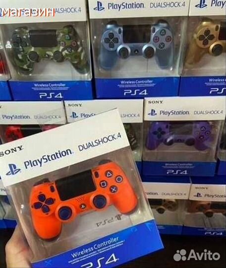 Магазин Джойстик dualshock ps4 геймпад белый