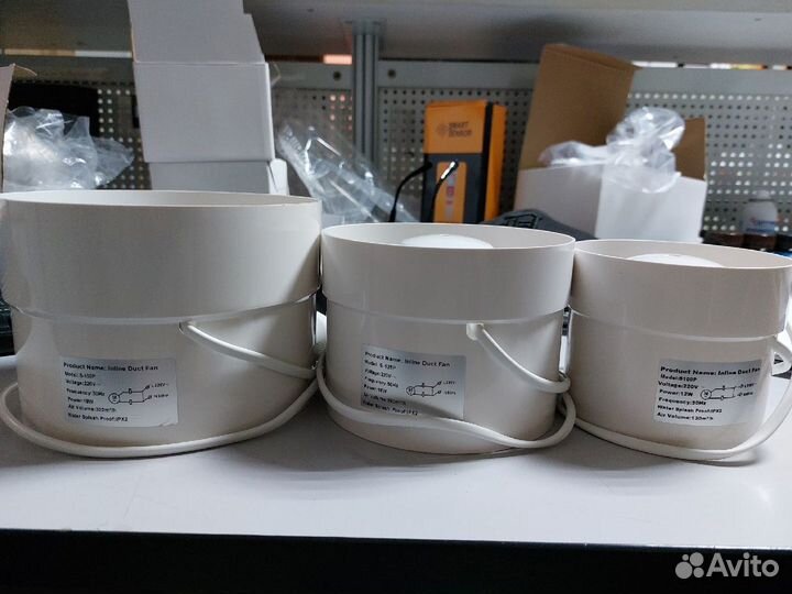 Канальные вентиляторы S-серии для растений