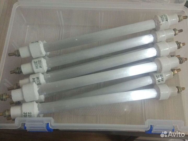 Инфракрасная нагревательная кварцевая трубка 300Вт