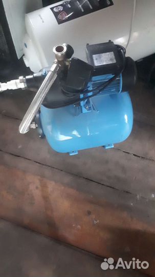 Станция насосная и водонагреватель