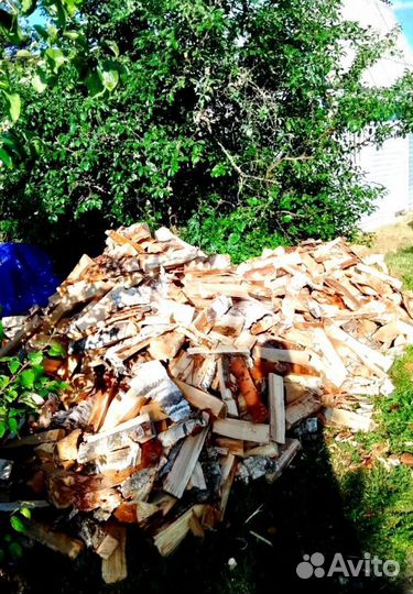 Дрова Береза навалом сухие в Выборге любого объема