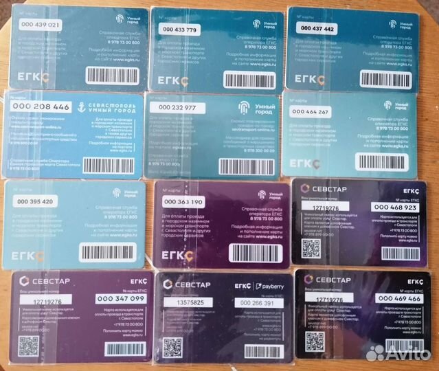 Коллекция транспортных карт Крыма Севастополя