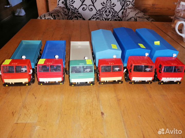 Модели автомобилей СССР Камаз 5320 и 53212