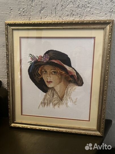 Картина вышитая крестом