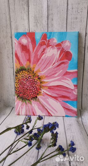 Хризантема Картина на холсте