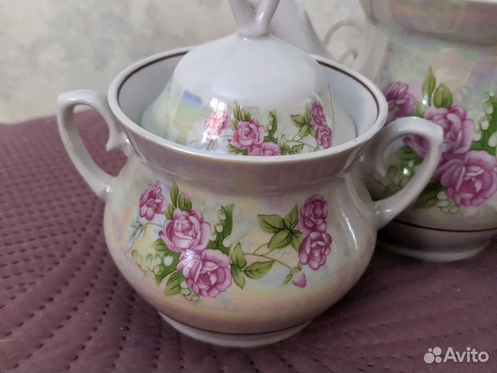 Чайник сахарница молочник СССР