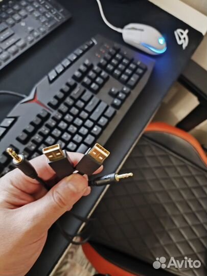 Клавиатура проводная Lenovo Y gaming KB Механическ