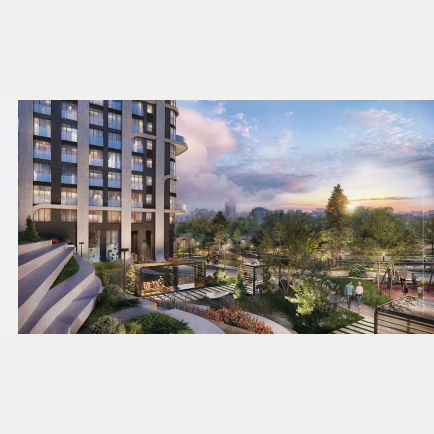 1-к. квартира, 43,4 м², 16/23 эт.